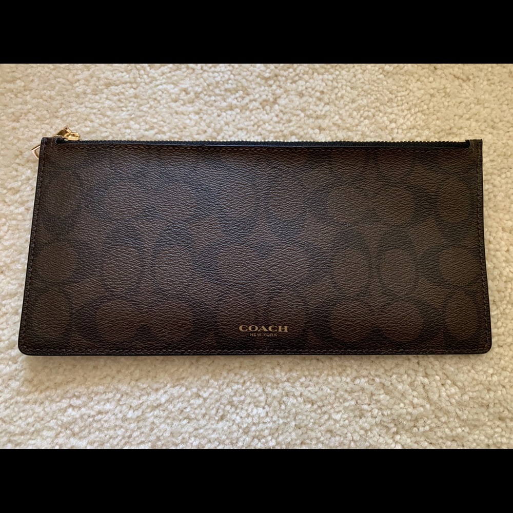Coach Checkbook Wallet